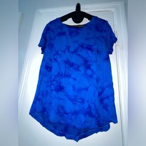 Blue Tie-dye shirt